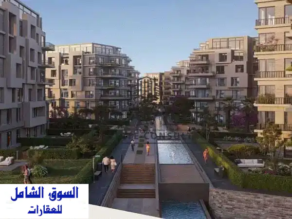 شقه بجاردن متشطبه بالتكييفات ب اقل سعرلوكيشن مميز بالقرب من مدينتي
