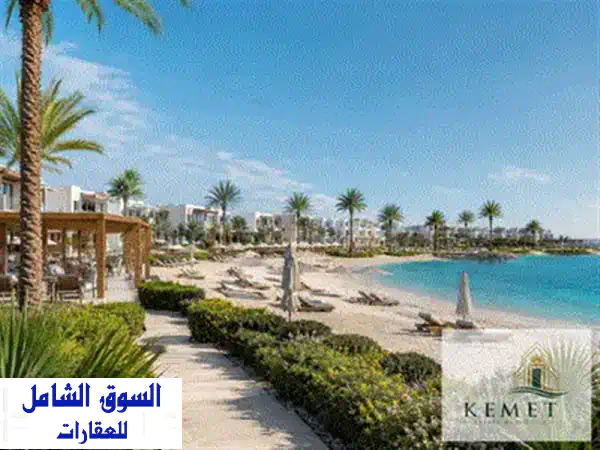 شاليه أحلامك في هاسيندا باي جولف فيوز الساحل الشمالي: أرضي كورنر بجنينة خاصة، فيو مباشر على حمام السباحة - للبيع من المالك مباشرة! 2