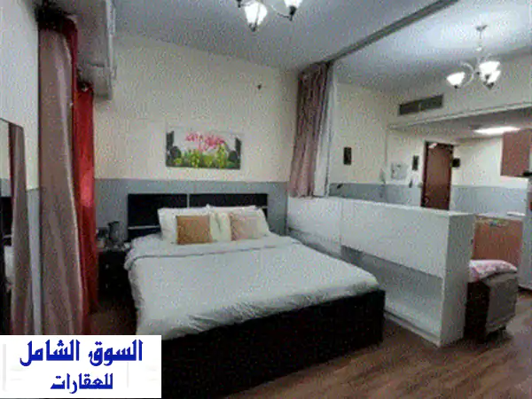 استوديو مفروش بالكامل للبيع والإيجار  برج...