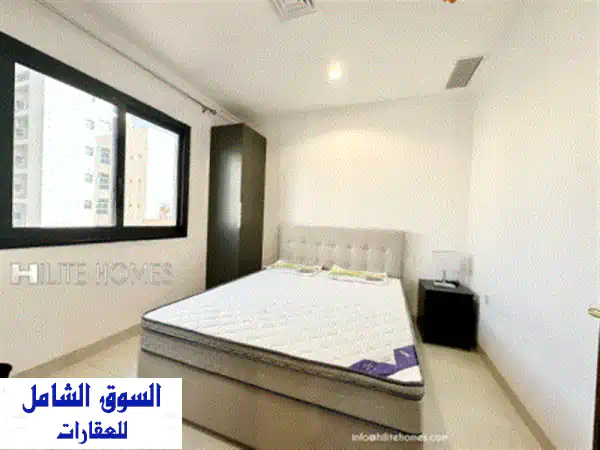 شقة مفروشة بغرفتي نوم للإيجار في السالمية قرب بولفار بارك. مفروشة بالكامل، غرفتا نوم، حمامان، مطبخ ...