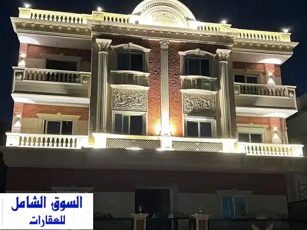 شقة  للبيع بمدخل خاص  في جنوب الاكاديمية أ من المالك امام كمبوند الفطيم