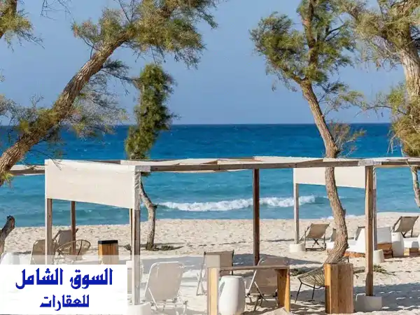 في سيدي حنيش بسعر لقطه علي البحر شاليه من شهاب مظهر متشطب في الساحل