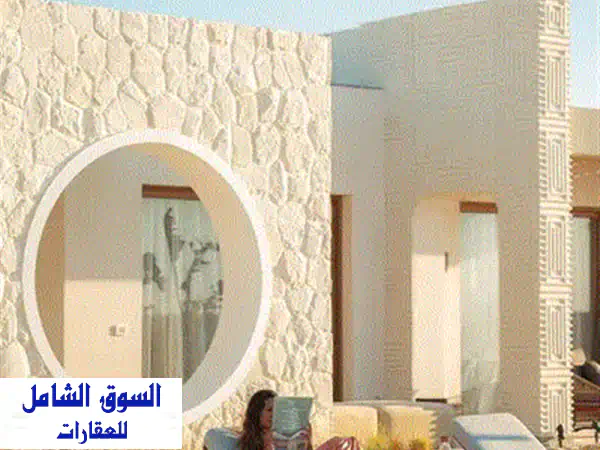 شاليه ب موقع مميز ب فيو كامل للبحر و بسعر رائع 2