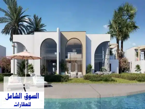 شاليه 144  متر متشطب بالكامل فى افضل و اقرب لوكيشن للبحر و اقل سعر فى المشروع