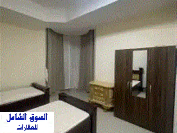 شقة غرفتين وصالة هتتباع بالفرش وعلى مخرج دبي...
