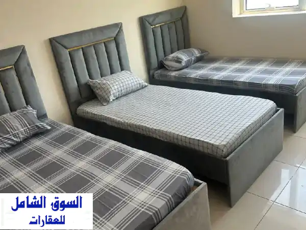 أول ساكن بنات يتوفر سراير صالة رباعية مع بلكونه...
