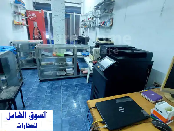 مكتبة مفروشة للايجار  كامب شيزار  متفرع من شارع بورسعيد