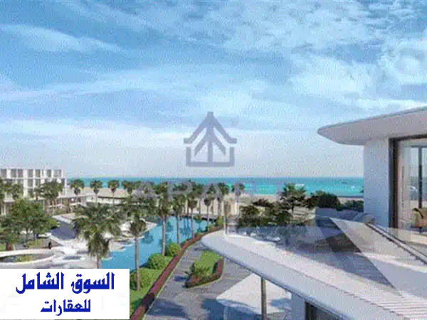 شاليه 144  متر متشطب بالكامل فى افضل و اقرب لوكيشن للبحر و اقل سعر فى المشروع 2
