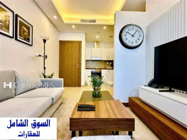 شقة مفروشة بالكامل بغرفة نوم واحدة للإيجار...