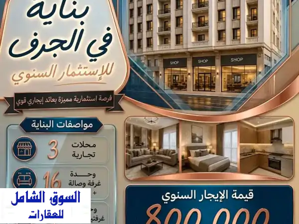 فرصة استثمارية مميزة في بناية جاهزة للتأجير،...