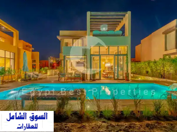 امتلك اخر فيلا مميزة 4 غرف اطلالة بحر على 8 سنين !!