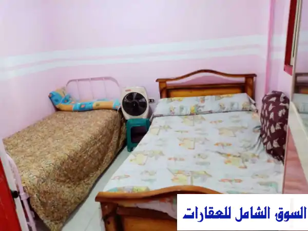 شقة ترى البحر بالإسكندرية للإيجار اليومى بالكيلو 21 شاطىء الصفا مفروشة في العجمي الإسكندرية