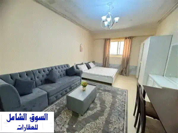 استوديو مفروش للإيجار الشهري في عجمان، في...