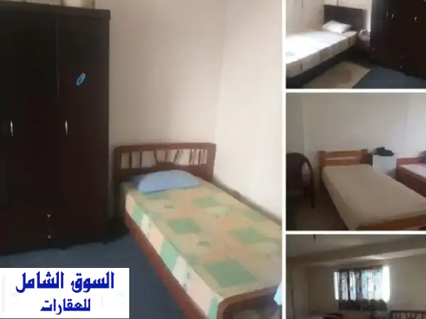 غرفة للشباب للإيجار تختين في الدكوانة لشخصين تخت...