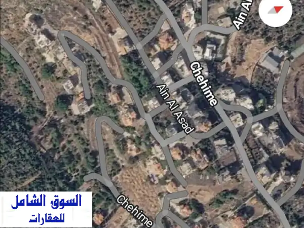 أرض للبيع في منطقة شحيم الشوف اقليم الخروب عين...