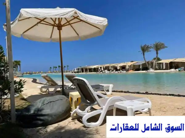 شالية للبيع 141 متر في هاسيندا ووترز الساحل الشمالي بتشطيب كامل بالتكييفات تقسيط الإسكندرية 2
