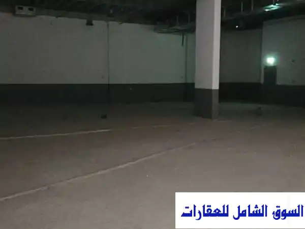 للإيجار سرداب في الري مع نزلة سيارة مساحة 1000...