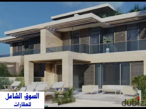 من المالك مباشر فيلا twin house مميزه للبيع في South med صف...