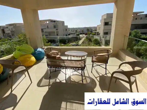 شالية للبيع 141 متر في هاسيندا ووترز الساحل الشمالي بتشطيب كامل بالتكييفات تقسيط الإسكندرية