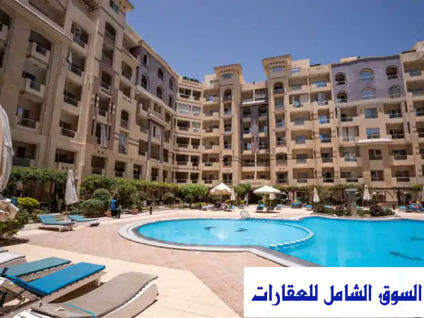 استوديو فاخر 64م للبيع بالغردقة | شاطئ خاص، تقسيط...