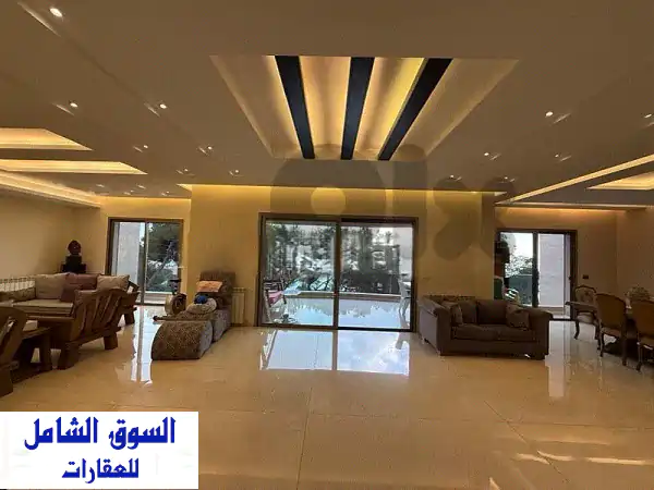 شقة أحلامك في بيت مري: 380م2 فاخرة، مفروشة بالكامل، بإطلالة بانورامية خلابة - GM377 R 2