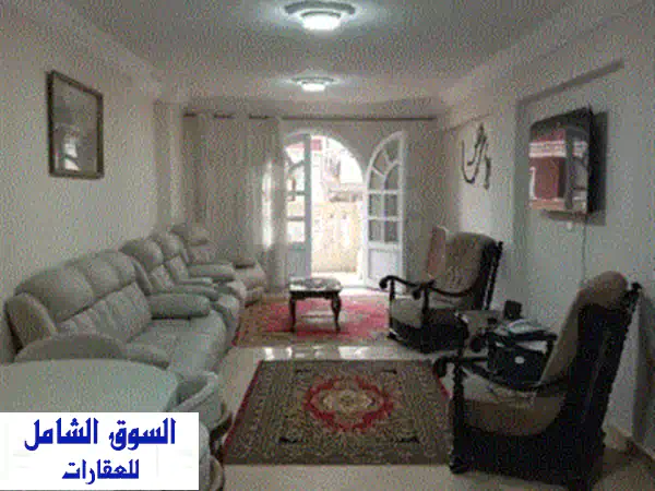 شقة مفروشة للإيجار السنوي على شارع خليل حمادة الرئيسي لمحبي السكن راقي والتميز والخصوصية خطوات ...