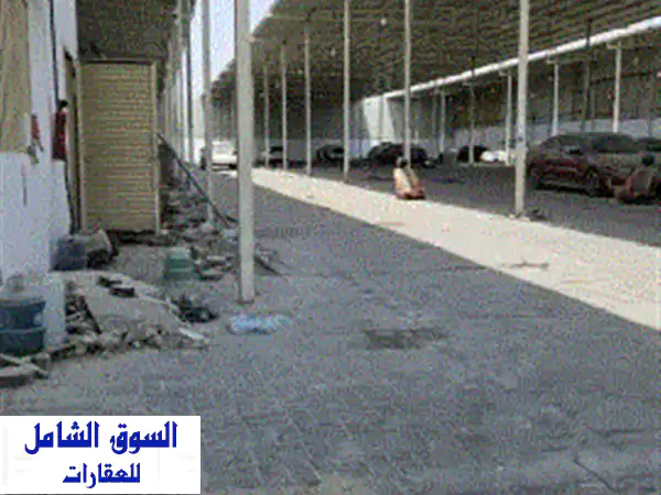 حوطة للإيجار في المنطقة الصناعية السادسة، في منطقة قطع غيار السيارات. مساحة الحوطة 27000 قدم مربع، ...