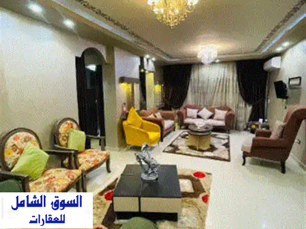 شقة vip تمليك للبيع بالفرش والاجهزة  فرصة استثمارية قوية المريوطية فيصل  شارع المدينة المنورة ...