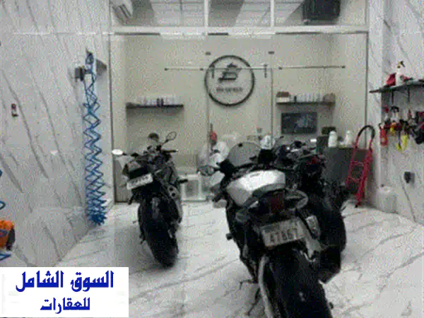 مغسلة سيارات جاهزة للبيع  المويهات 3 عجمان 145000...