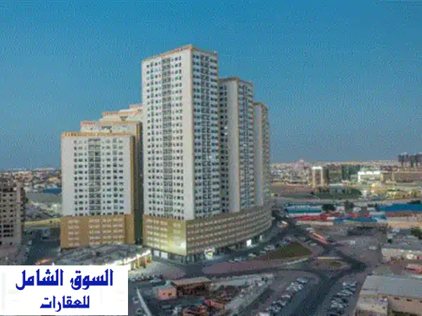 للبيع شقة مميزة: غرفة وصالة بأبراج اللؤلؤة عجمان...