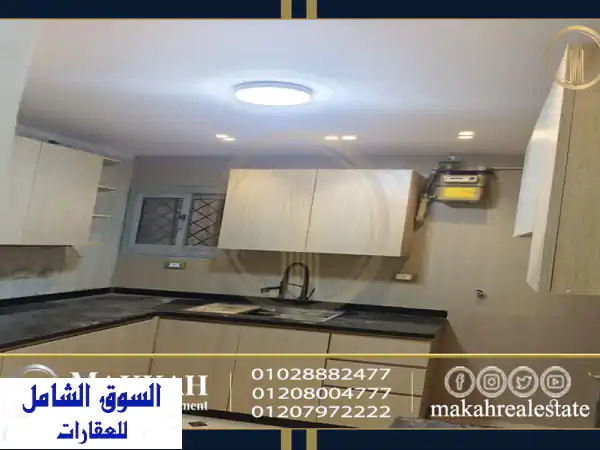 شقة فاخرة للإيجار بكفر عبده، الإسكندرية | 140م بميدان سانت جيني - موقع استراتيجي