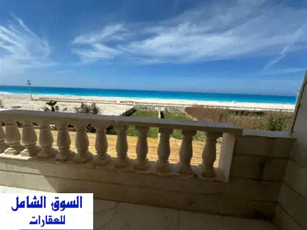 امتلك شاليهك في أول صف بحر داخل قرية الروضة  الكيلو...
