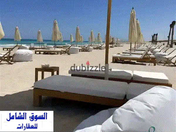 شاليه متشطب بالكامل فيو البحر بمشروع سي شور بالساحل الشمالي 4