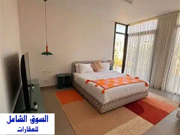 شاليه  متشطب بالتكييفات فيو البحر بمشروع June  براس الحكمه 4