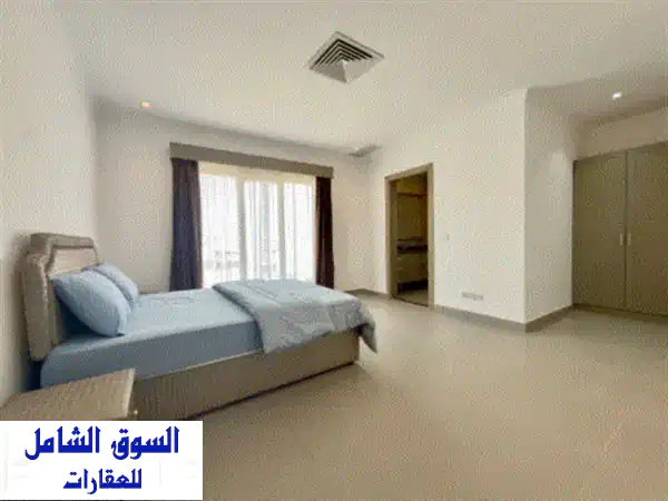 شقة للإيجار بالفنطاس | 3 غرف نوم | سكن عائلي مريح | مسبح وجيم وموقف خاص