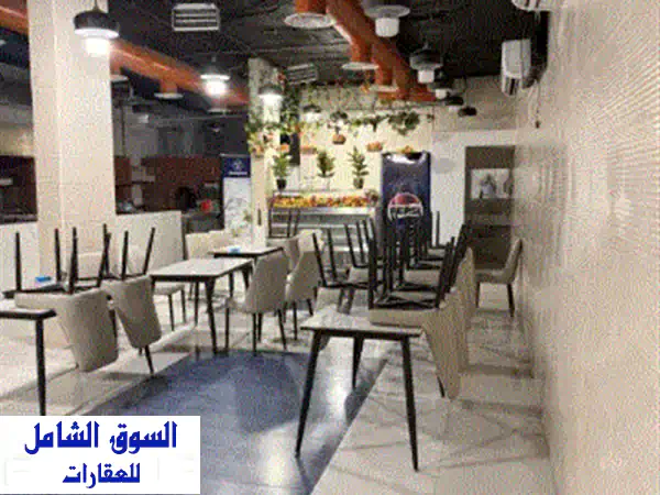 مطعم للتقبيل إيجار سنوي 80000 باقي شهرين 2