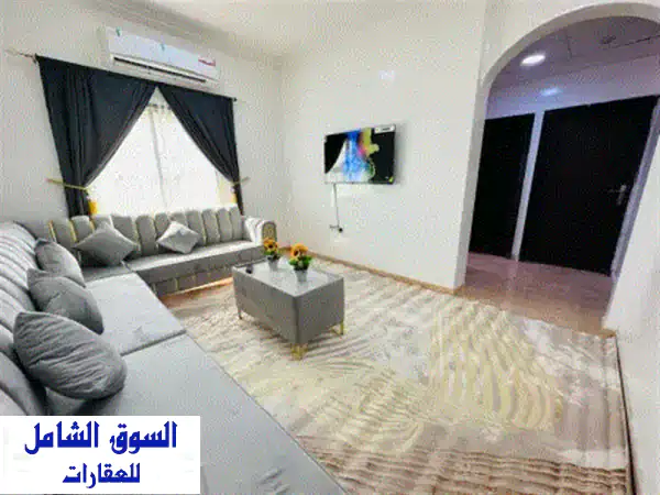 شقة غرفتين وصالة رقم 205، عجمان منطقة المويهات 3، قريبة من أسواق المبارك وسيتي فيو مول وجفت مارت، ...