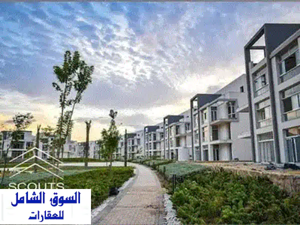 بأقل سعر استلم فوري شقه للبيع صف اول علي اللاجون متشطبه الترا سوبر لوكس في العلمين الجديده الساحل الشمالي north coast بالقرب من مارينا8 marina 3