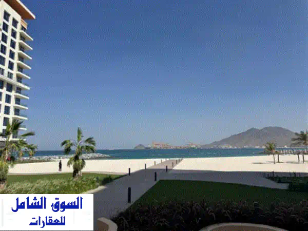 للبيع شقة 3 غرف وصالة في منتجع وسبا أوشينيك خور فكان، الشارقة المساحة 1636.5 قدم مربع الاطلالة ...