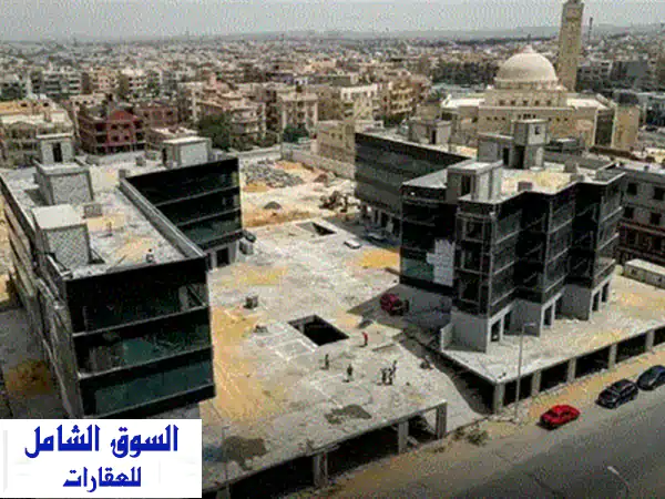 للبيع أول هايبر ماركت في منطقة البنفسج التجمع الخامس على محور السادات يخدم أكبر كتلة سكنية 3