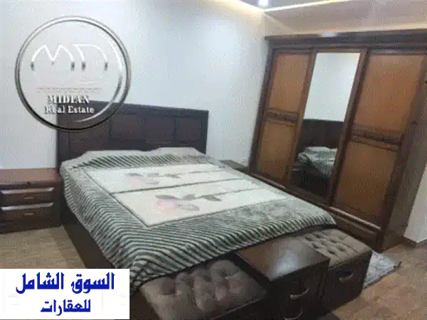 رقم الاعلان 7181 شقة مفروشة للإيجار تلاع العلي مساحة 175م طابق ثاني تشطيبات وديكورات فندقية فاخرة ...