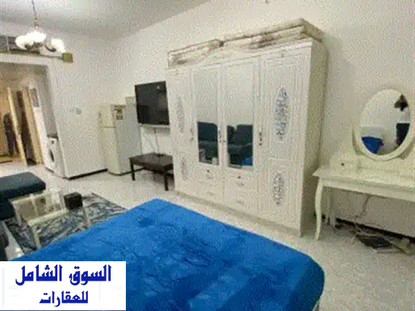 استوديو مفروش شهري في عجمان النعيمية 3 خلف بنك المشرق قريب من مخرج دبي والشارقة والكورنيش مع توفر ... 4