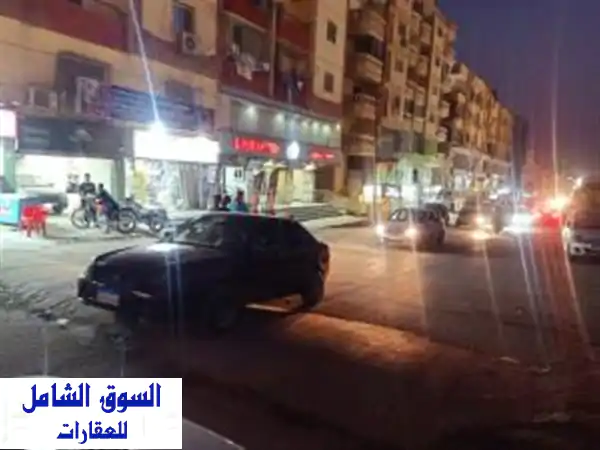 محل مميز ٥٣ متر للإيجار أو للبيع على شارع الضغط الرئيسي مباشرة