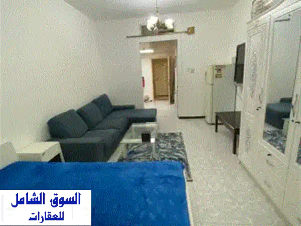 استوديو مفروش شهري في عجمان النعيمية 3 خلف بنك المشرق قريب من مخرج دبي والشارقة والكورنيش مع توفر ... 2
