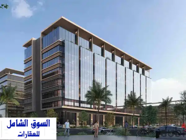 عنوانك مقر شركتك للبيع مكتب إداري على اهم محاور العاصمة الإدارية الشارع الرئاسي مباشرة الحي المالي بجوار الوزارات و البنك المركزي