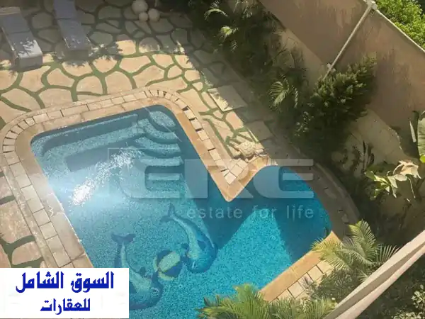 توين هاوس بحمام سباحه  للبيع في ديار المخابرات 5 غرف نوم برايم لوكيشن