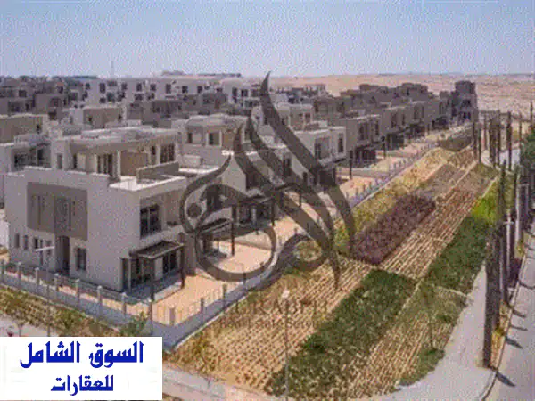تاون هاوس كورنر للبيع في بالم هيلز قطامية PK2 التجمع الخامس موقع مميز اقل من سعر السوق 3