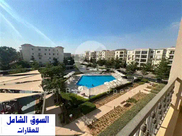 بسعر مميز 200 م فيو حمام سباحة بالتكييفات والمطبخ للايجار في ميفيدا فيوز جولدن سكوير  Mivida Avenues 4