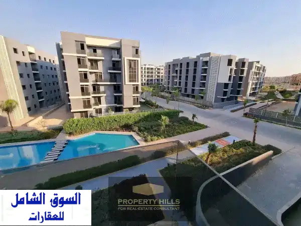 شقه استلام فوري متشطبه فى صن كابيتال  sun capital لوكيشن مميز فيو لاند سكيب