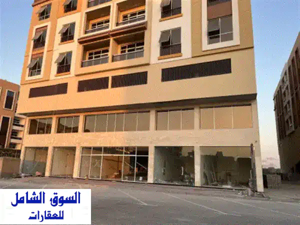 للإيجار في عجمان المويهات التلة بناية جديدة مساحات كبيرة تكيف مركزي غرفة وصالة 2 حمام مع بلكونه ... 2